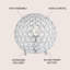 Darvi Metal Globe Lamp