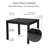 Aiden Powder Coated Steel Dining Table