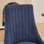 2 chaises de salle à manger en rayonne Rodney Blue-121274963