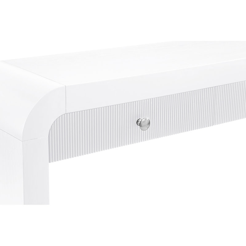 Alessondra 24'' Console Table, White