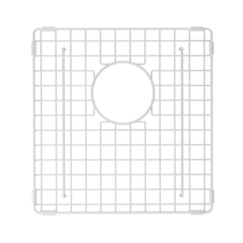 Shaker Wire Sink Grid for Kitchen Sink, White