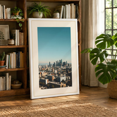 Urban Sprawl Modern - Wrapped Canvas