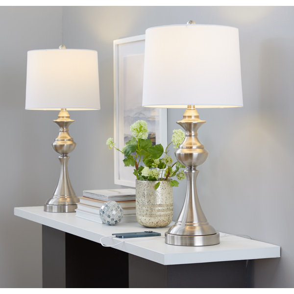 Latitude Run® Asia Metal USB Table Lamp & Reviews | Wayfair