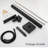 2 Handle Floor Freestanding Tub Filler with Diverter-69882436