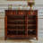 Brown Solid + Manufactured Wood Shoe Storage Bench