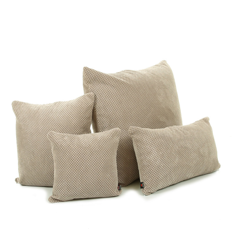 Alvarado Square Throw Cushion, 55 x 55cm, Gray