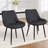 Faux Leather Upholstered Metal Dining Chair-957567222-957567180