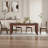 Modern 71 Inch Farmhouse Dining Table, Rectangular Wooden Table for 6-8, Heavy-Duty Family Kitchen Table, Easy Assembly-885188582