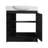 30'' Freestanding Bathroom Vanity With White Ceramic Sink & Soft-Close Door, Dark Oak, Plywood, KD-Packing-1229724334