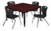 Mahogany/Chrome/Black