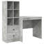 Desk With Storage With Drawer 2 Pcs 80 X 50 X 76 Cm-26852070