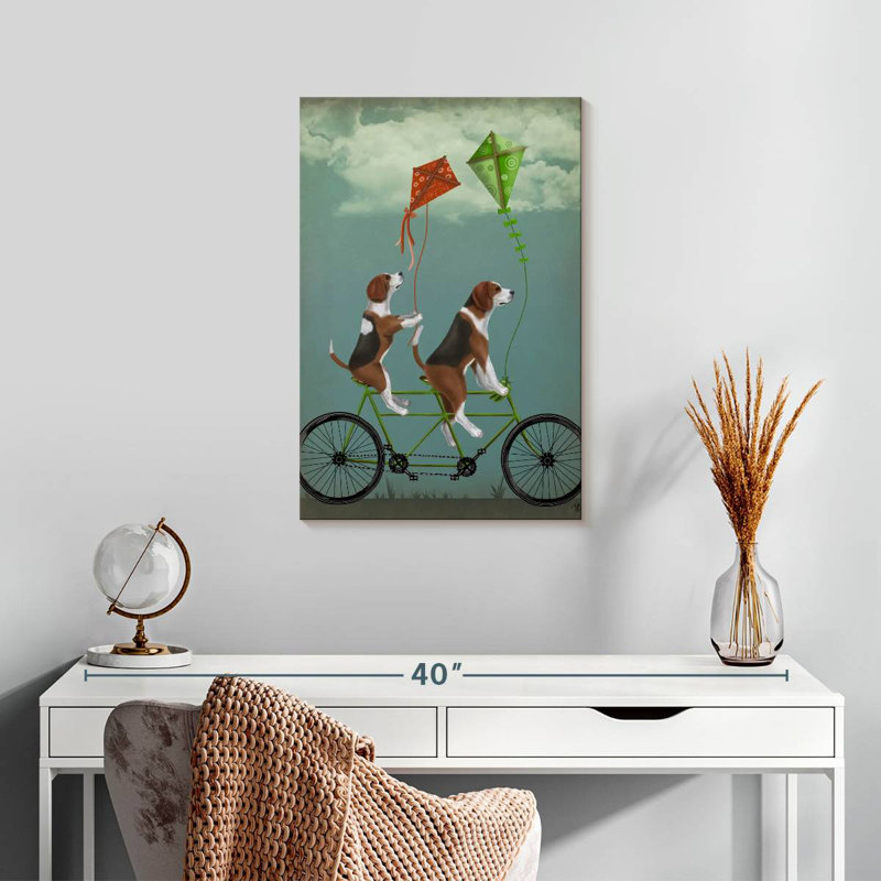 Tandem Brampt Beagle, H 24 po x l 16 po