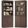 Wooden Bookcase Set, Brown