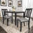 6 - Person 59" Solid Wood Dining Set-132841902-134281235