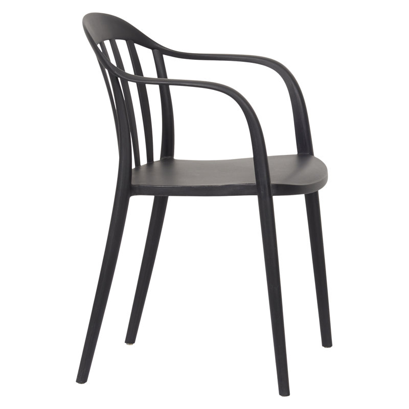 Coldiron 2 - Person Wicker Patio Dining Set with Square Table, Black