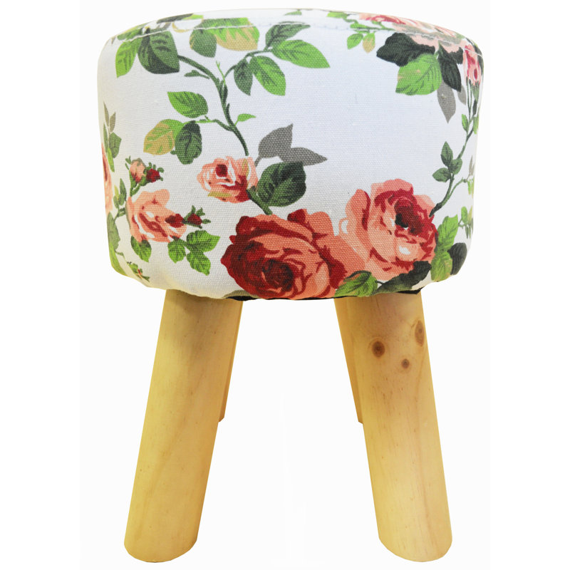 Fite Solid Wood Accent Stool