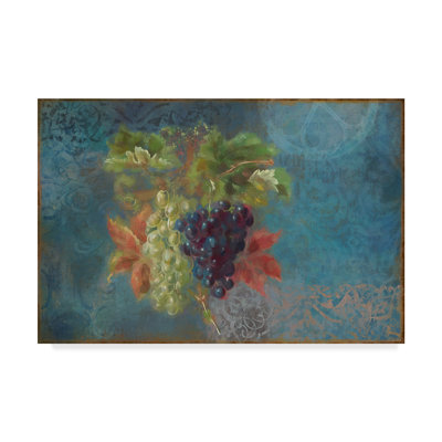 « raisin fruit series », reproduction de photo sur toile tendue
