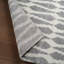 Tapis ivoire / gris en laine noué à la main Camyiah-1504057438