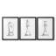 Chess Room Study I - Ensemble de 3 peintures encadrées-1499248577-1499248578