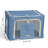 Oxford Fabric Collapsible Storage Bin with Clear Window, Water-Resistant Closet Organizer, Foldable Storage Box with Handles for Clothes, Bedding, Blankets, Bedroom & Underbed Organization-1125847456