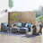 Amerissa Rattan Sectional Seating Group with Cushions-1656360035