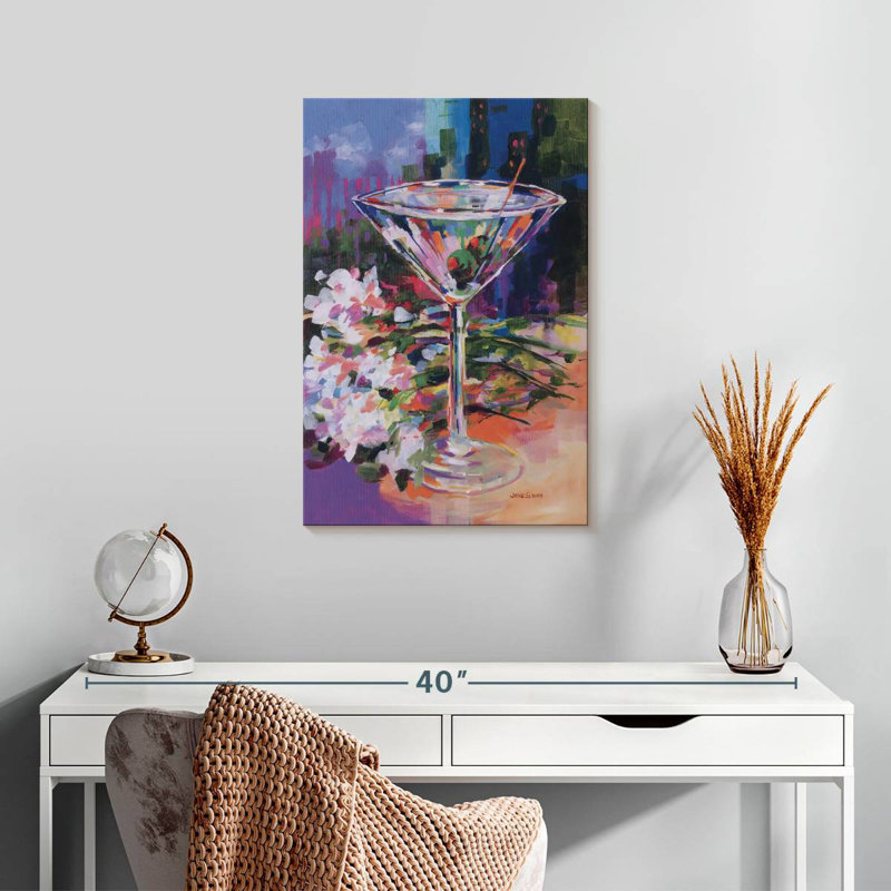 Yarlin N.Y. Martini, 24" H x 16" W