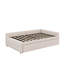 Lit de jour double rembourré en L avec lit gigogne escamotable double-1275914259