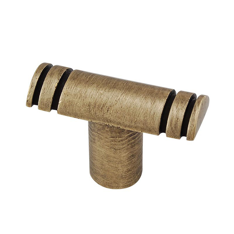 Archimedes Bar Knob, 1.5" H x 0.56" W x 1" D, Polished Gold
