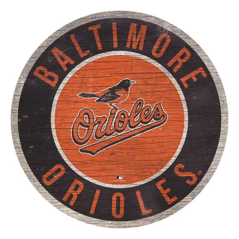 Cercle avec décoration murale State, Orioles de Baltimore