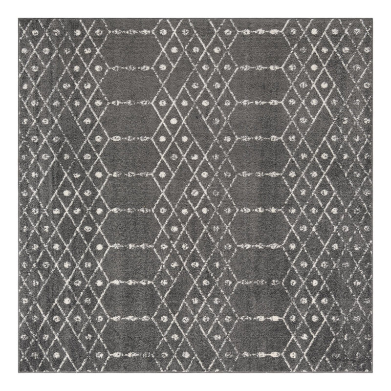 Ippazio Geometric Indoor Rug, Square 7'10"
