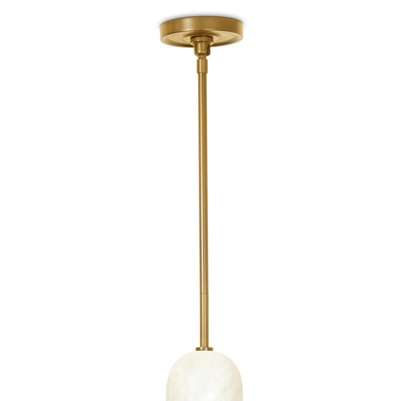 Salon 2 - Light Pendant, Natural Brass