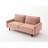 Morrone 57.8'' Velvet Loveseat-2068260218