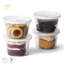 Cadre parfait 16 oz. Ensemble de 40 contenants en plastique