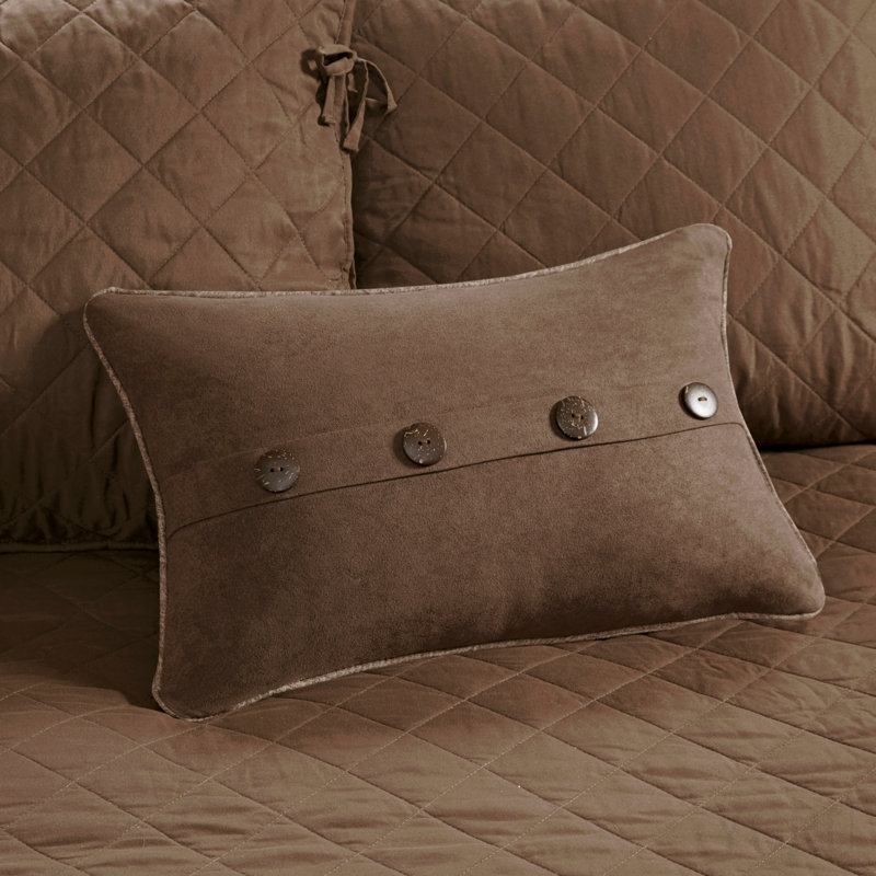 6 Piece Reversible Daybed Cover Set Brown Daybed