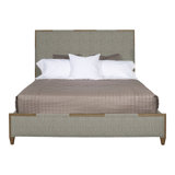 Thom Filicia Home Chatfield California King Upholstered Low Profile Panel Bed