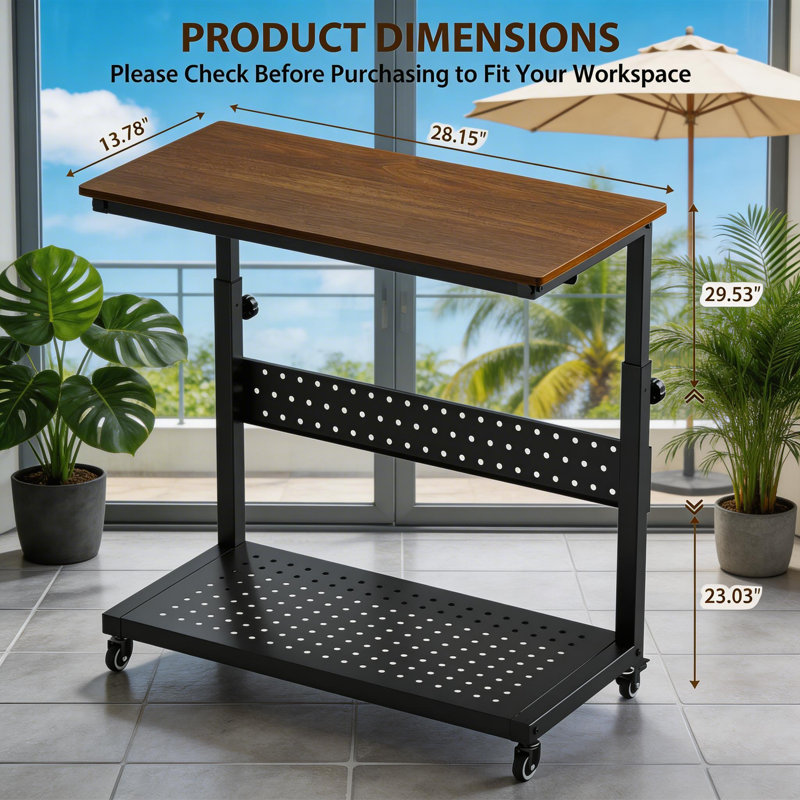 Support pour ordinateur portable à 2 niveaux avec support de gestion des câbles, support pour unité centrale de traitement à hauteur réglable avec crochets pour le bureau personnel de jeu, support pour PC sous le bureau.