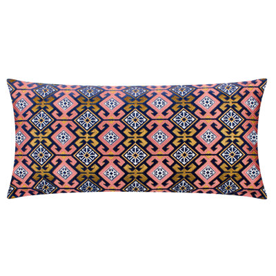 Laurel Geometric Rectangular Cushion