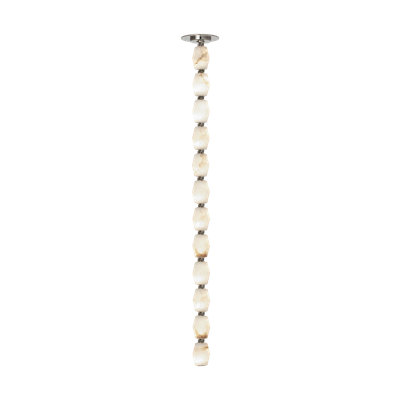 Sean Lavin Collier 36 Pendant in Bronze with Alabaster shade