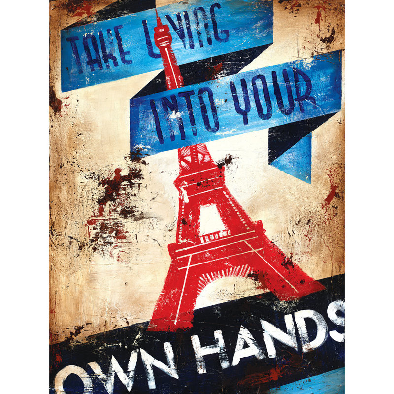 One's Own Conditions by Rodney White - Print on Canvas, 20" H x 15" W x 1.5" D