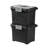 Portable Lockable File Plastic Box Set