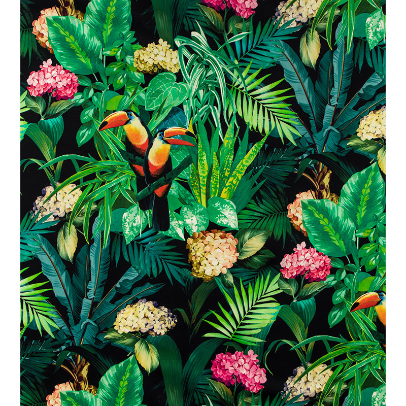 Tissu Bloom, Nuit fleurie