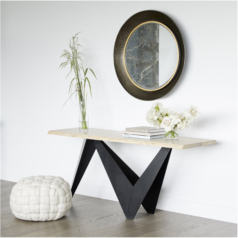 Bird 68'' W Solid Wood Console Table