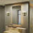 Schebel Steel Flush Mounted Sconce-1546977721