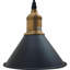 Brookville 1 - Light Black Pendant