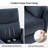 Anneisha Modern Swivel Rocker Power Recliner with Moveable Pillows-50270919