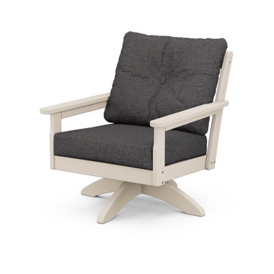 Lakeside Vineyard Deep Seating Swivel Chair