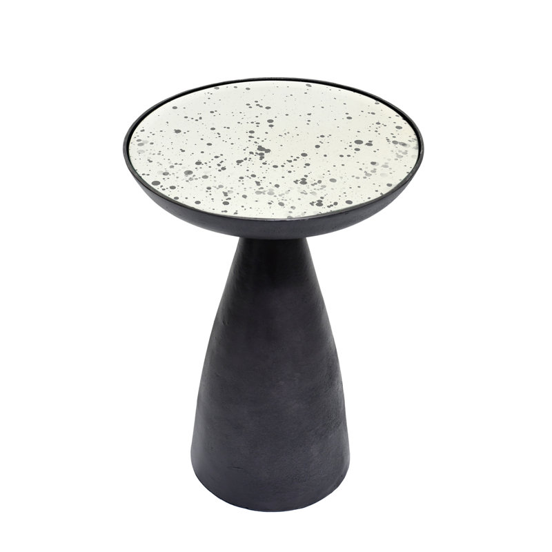Hourglass Side Table, Black