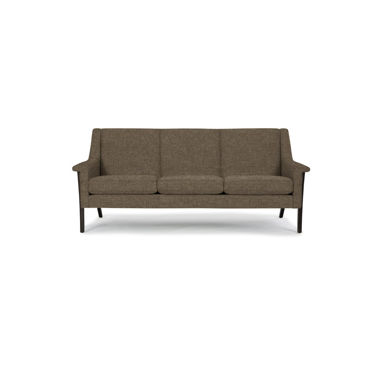 Arlo Sofa, Wenge, Peacock Polyester