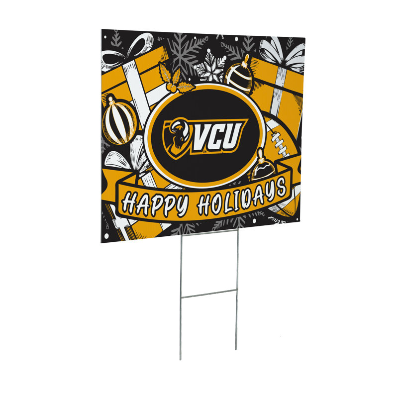 Virginia Commonwealth University Yard Sign, Holiday