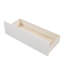 Lit simple style maison, blanc